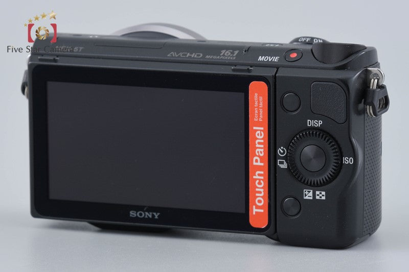 Sony Alpha α NEX-5T Black Digital Camera 16-50 Lens [Multiple Languages]