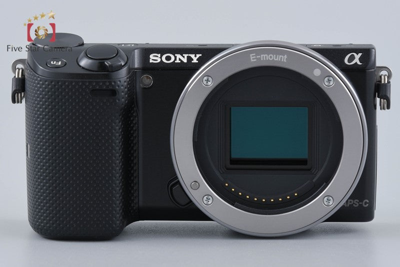 Sony Alpha α NEX-5T Black Digital Camera 16-50 Lens [Multiple Languages]