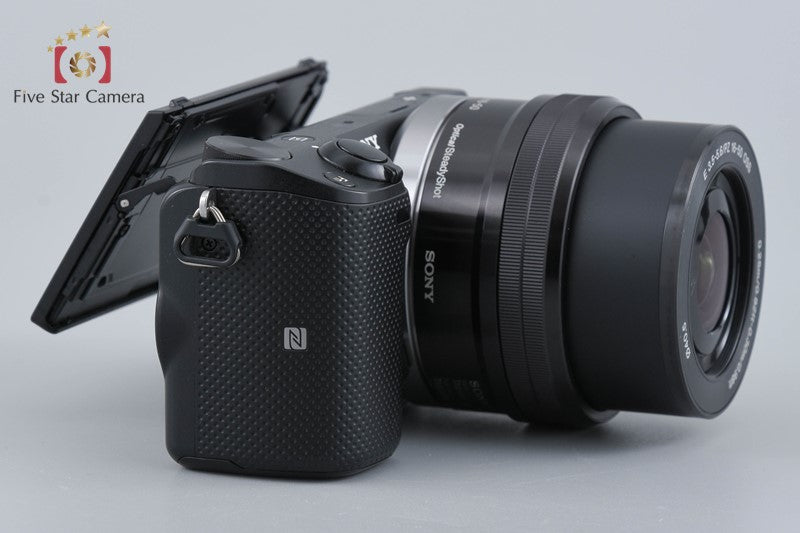 Sony Alpha α NEX-5T Black Digital Camera 16-50 Lens [Multiple Languages]