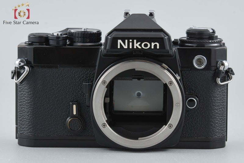 Nikon FE Black 35mm SLR Film Camera Body