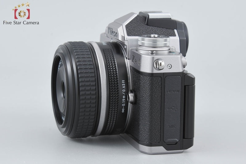 "Count 127" Nikon Z fc Silver 20.9 MP NIKKOR Z 28mm f/2.8 SE Special Edition Kit