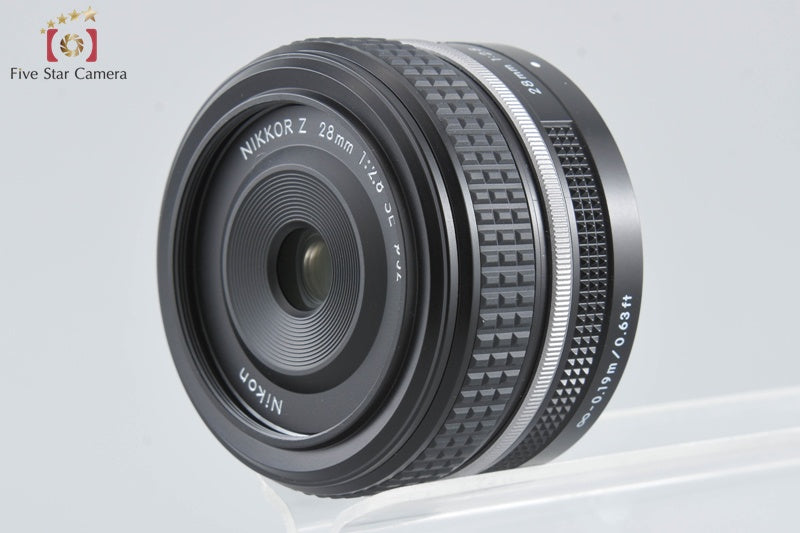 "Count 127" Nikon Z fc Silver 20.9 MP NIKKOR Z 28mm f/2.8 SE Special Edition Kit