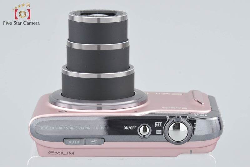 Casio EXILIM EX-H15 Pink 14.1 MP Digital Camera