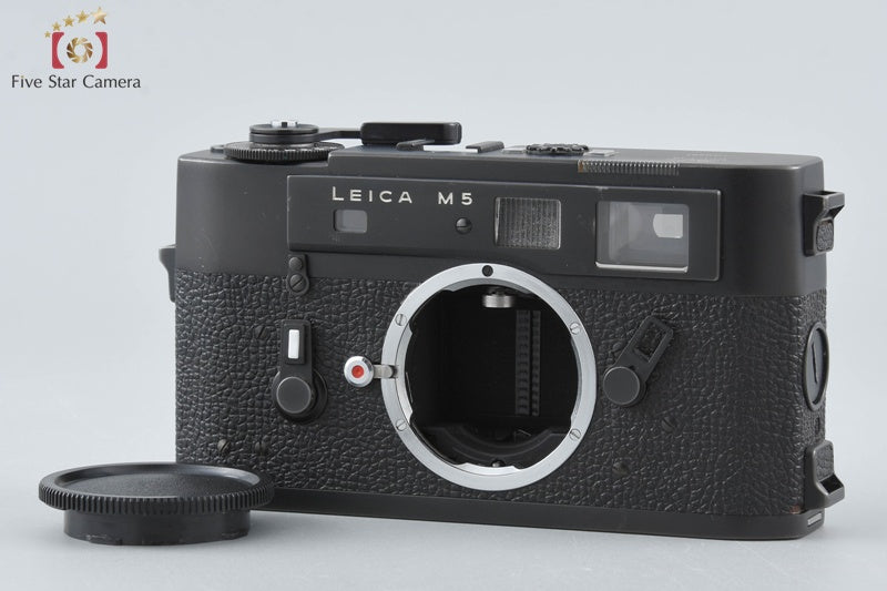 Leica M5 Later Model Black 35mm Rangefinder Film Camera Body