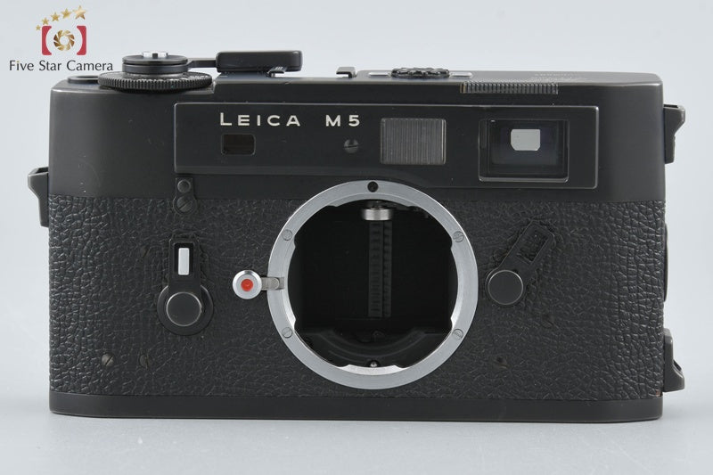 Leica M5 Later Model Black 35mm Rangefinder Film Camera Body