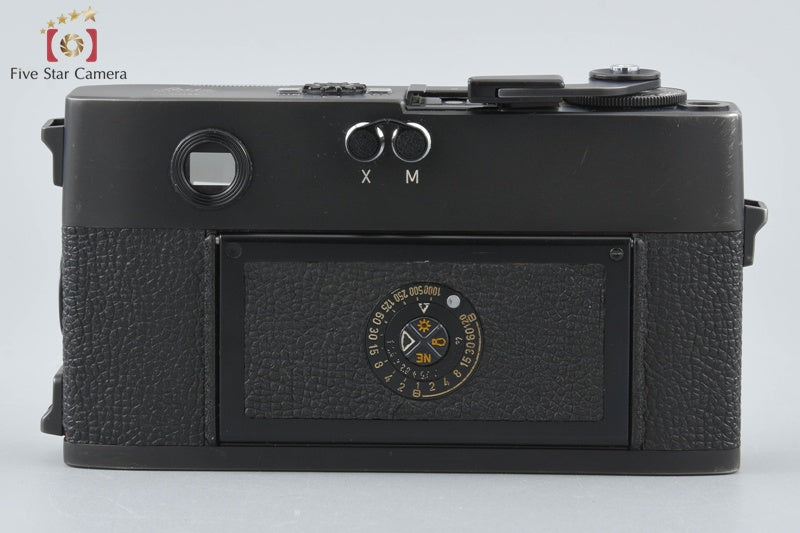 Leica M5 Later Model Black 35mm Rangefinder Film Camera Body