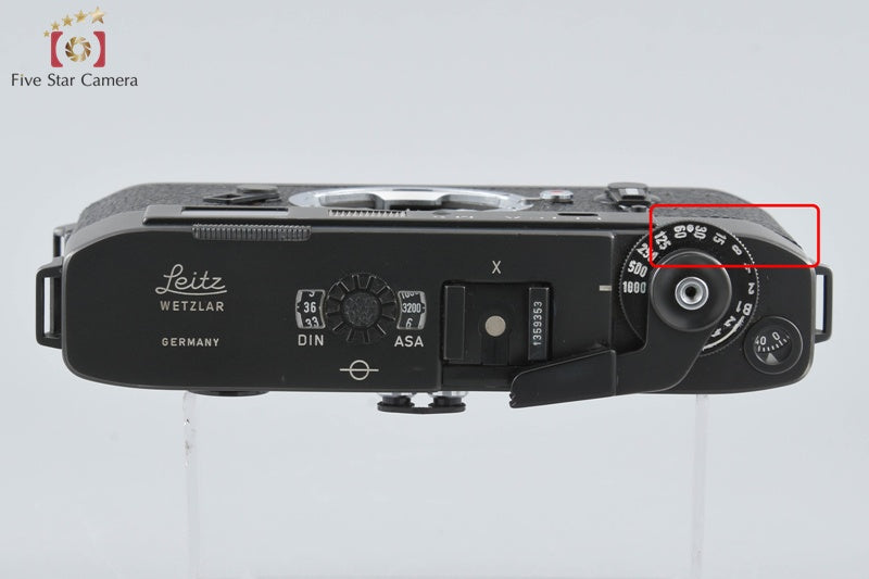 Leica M5 Later Model Black 35mm Rangefinder Film Camera Body