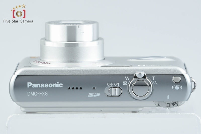 Panasonic LUMIX DMC-FX8 Silky Silver 5.0 MP Digital Camera