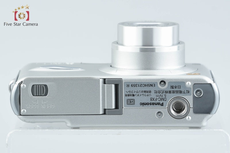 Panasonic LUMIX DMC-FX8 Silky Silver 5.0 MP Digital Camera