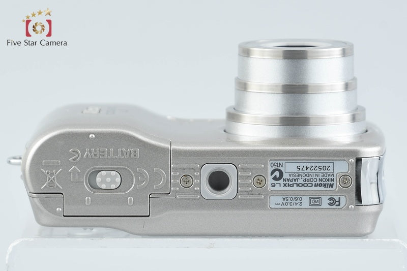 Nikon COOLPIX L6 Titanium Silver 6.0 MP Digital Camera