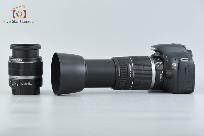 Canon EOS Kiss X4 / Rebel T2i / 550D 18.0 MP DSLR 18-55 55-250 Lenses