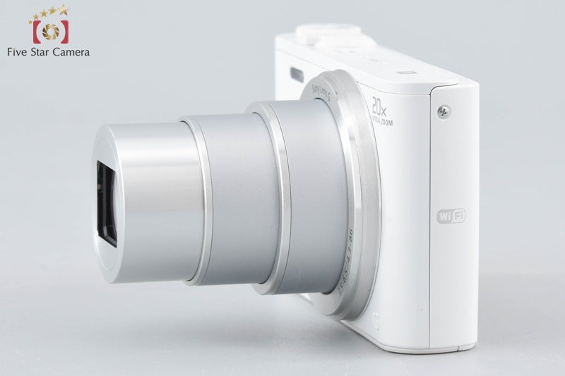 Sony Cyber-Shot DSC-WX350 White 18.2 MP Digital Camera [Multiple Languages]