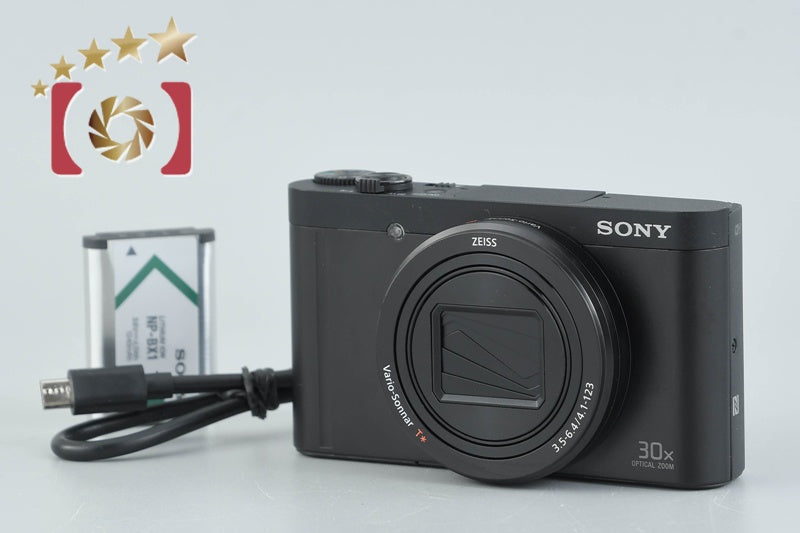Sony Cyber-shot DSC-WX500 Black 18.2 MP Digital Camera [Multiple Languages]