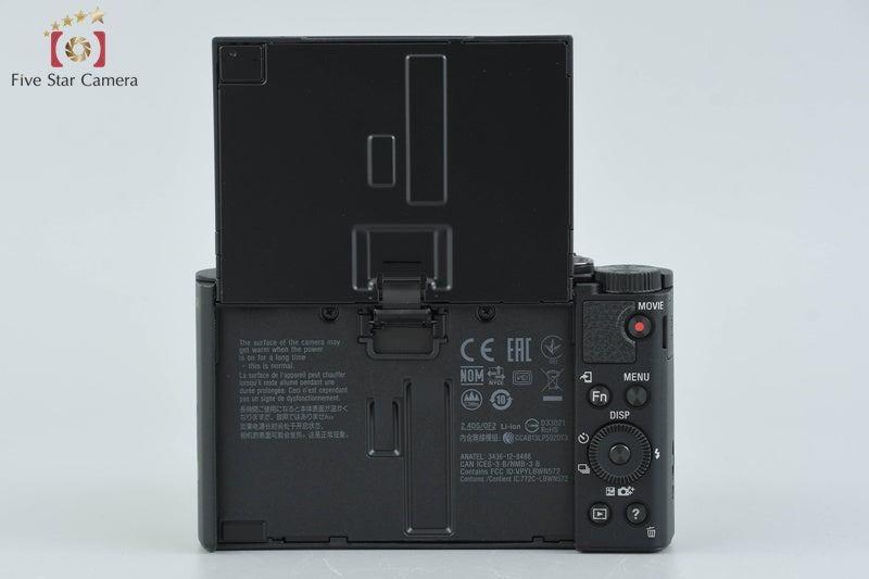 Sony Cyber-shot DSC-WX500 Black 18.2 MP Digital Camera [Multiple Languages]