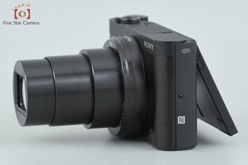 Sony Cyber-shot DSC-WX500 Black 18.2 MP Digital Camera [Multiple Languages]