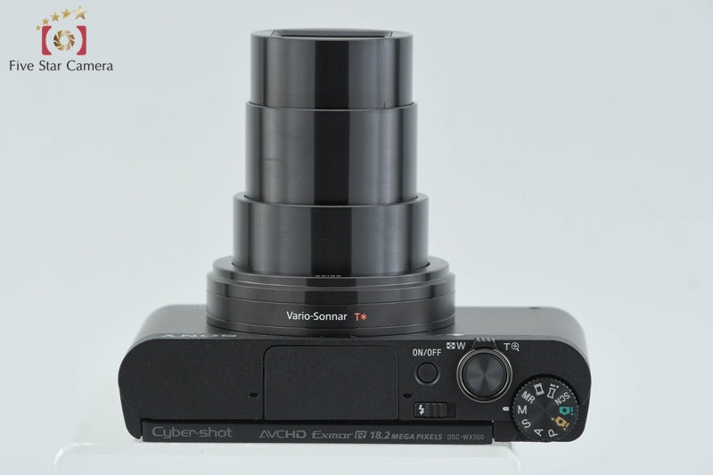 Sony Cyber-shot DSC-WX500 Black 18.2 MP Digital Camera [Multiple Languages]