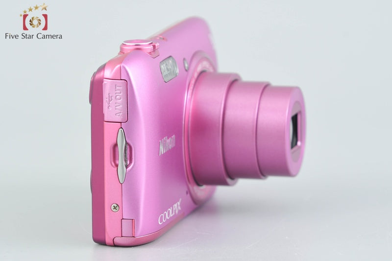 Nikon COOLPIX S3600 Azalea Pink 20.0 MP Digital Camera