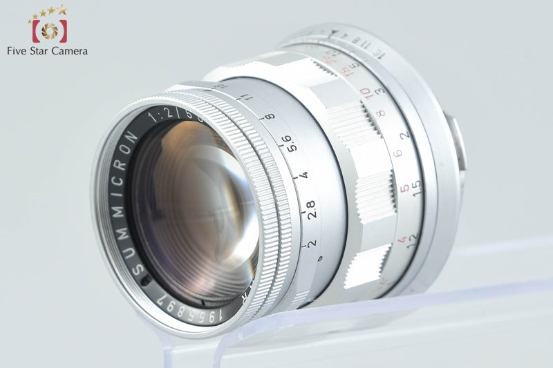 Leica SUMMICRON 50mm f/2 1st Later Model Leica M Mount