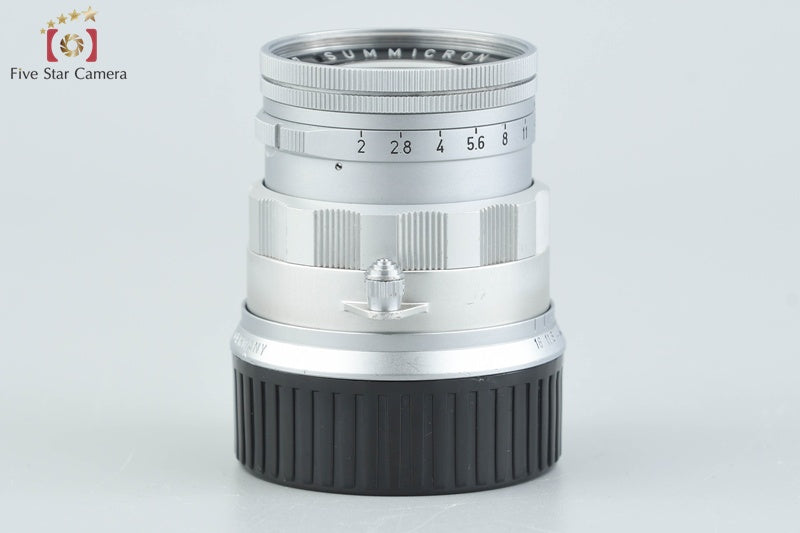 Leica SUMMICRON 50mm f/2 1st Later Model Leica M Mount