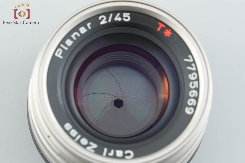 CONTAX Carl Zeiss Planar 45mm f/2 T* for G1 / G2 w/ Box