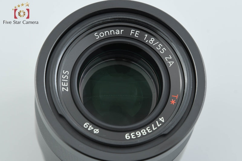 Sony Carl Zeiss Sonnar FE 55mm f/1.8 ZA T* SEL55F18Z