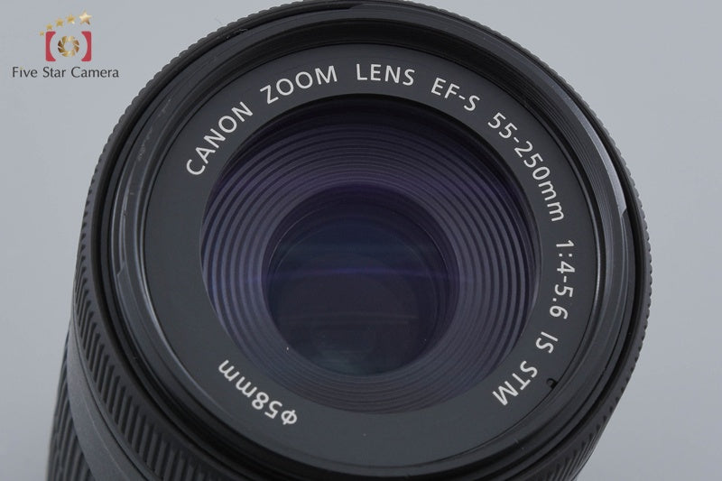 Canon EF-S 55-250mm f/4-5.6 IS STM