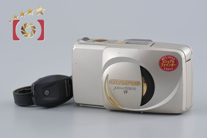 Olympus μ[mju:] ZOOM 140 VF Point & Shoot 35mm Film Camera