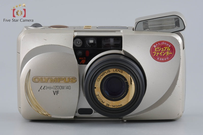 Olympus μ[mju:] ZOOM 140 VF Point & Shoot 35mm Film Camera