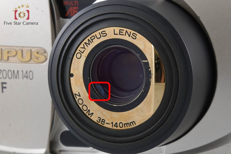 Olympus μ[mju:] ZOOM 140 VF Point & Shoot 35mm Film Camera