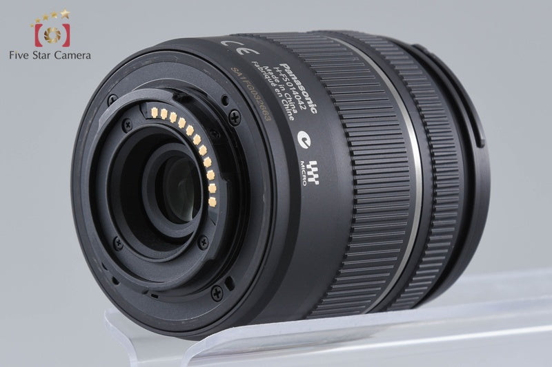 Panasonic LUMIX G VARIO 14-42mm f/3.5-5.6 ASPH. MEGA O.I.S. H-FS014042