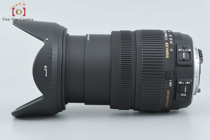 Sigma 17-70mm f/2.8-4 DC MACRO OS HSM for Nikon w/ Box
