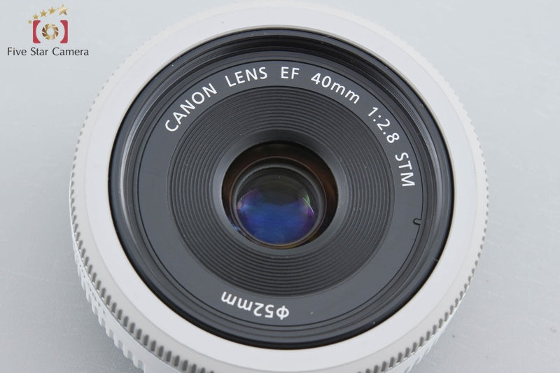 Canon EF 40mm f/2.8 STM White