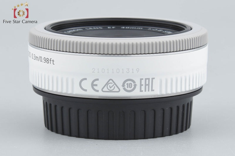 Canon EF 40mm f/2.8 STM White