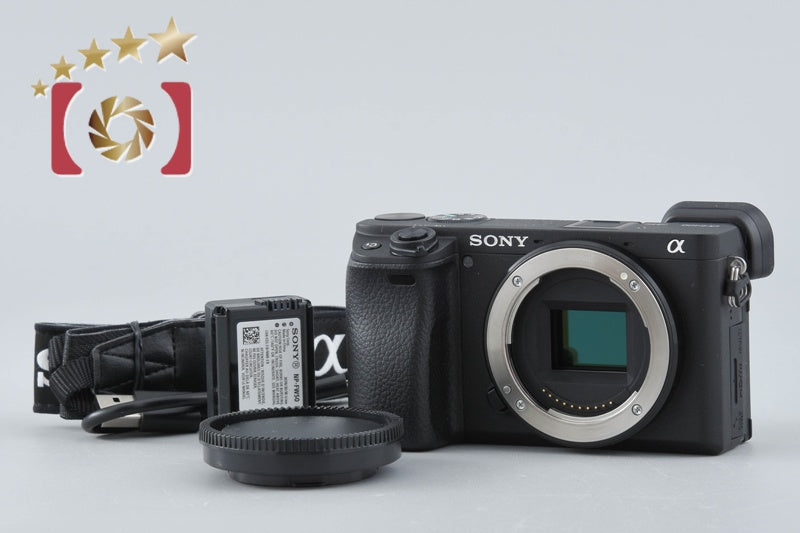 Sony Alpha α6400 ILCE-6400 Black 24.2 MP Digital Camera [Japanese Language Only]