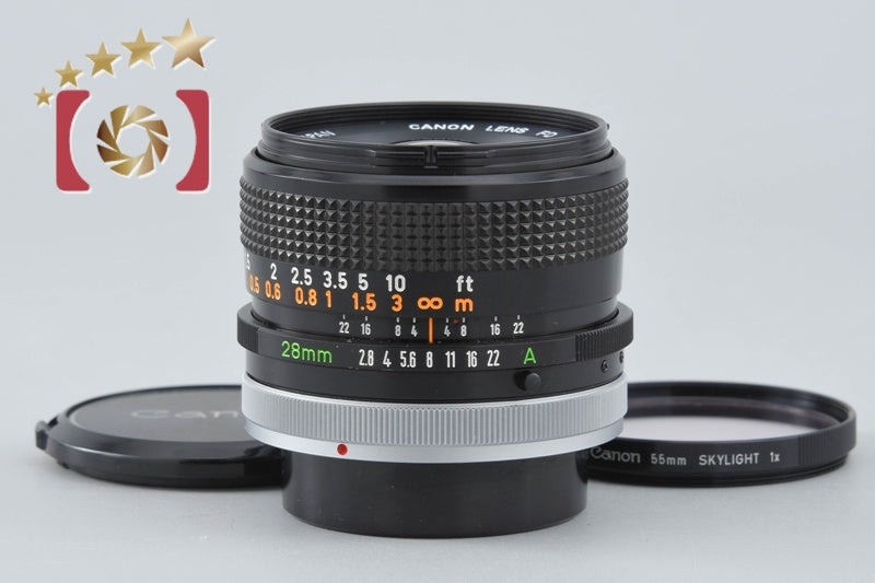 Canon FD 28mm f/2.8 S.C.