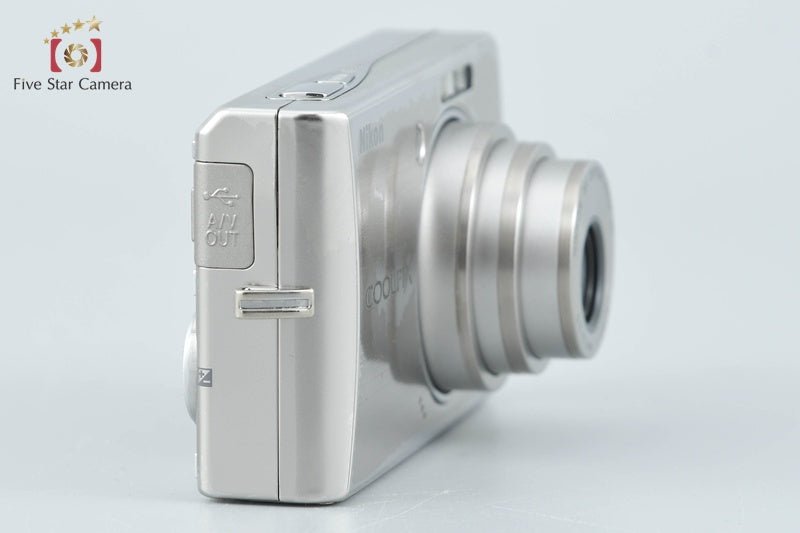 Nikon COOLPIX S510 Silver 8.1 MP Digital Camera w/ Box