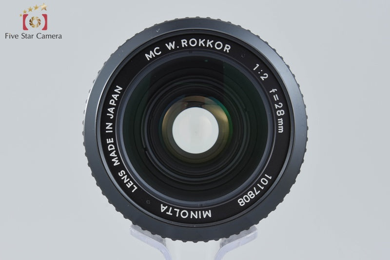 Minolta MC W.ROKKOR 28mm f/2
