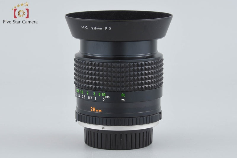 Minolta MC W.ROKKOR 28mm f/2