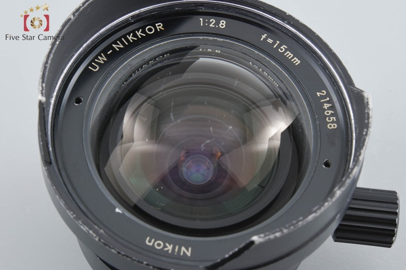 Nikon UW-NIKKOR 15mm f/2.8 + 15mm Viewfinder for NIKONOS