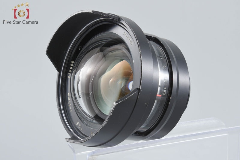 Nikon UW-NIKKOR 15mm f/2.8 + 15mm Viewfinder for NIKONOS