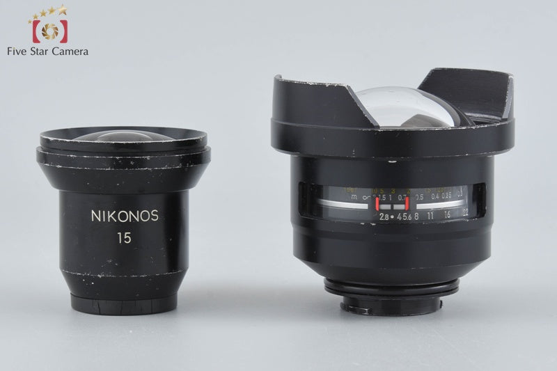 Nikon UW-NIKKOR 15mm f/2.8 + 15mm Viewfinder for NIKONOS