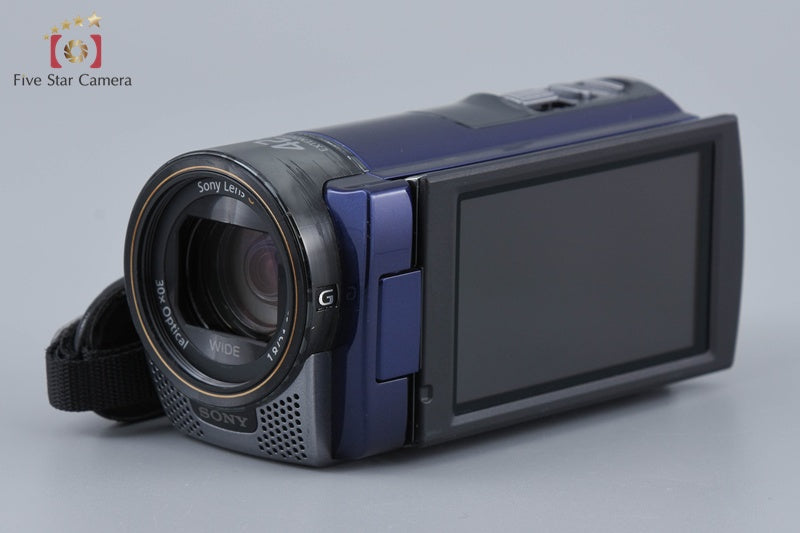 SONY HDR-CX180 Blue Digital HD Camcorder [Japanese Language Only]
