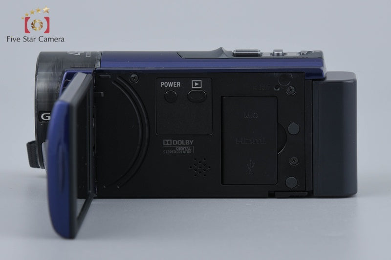 SONY HDR-CX180 Blue Digital HD Camcorder [Japanese Language Only]