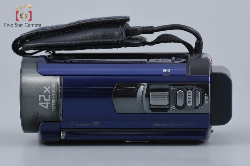 SONY HDR-CX180 Blue Digital HD Camcorder [Japanese Language Only]