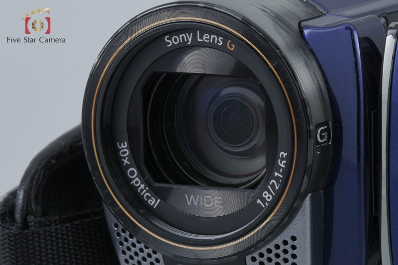 SONY HDR-CX180 Blue Digital HD Camcorder [Japanese Language Only]