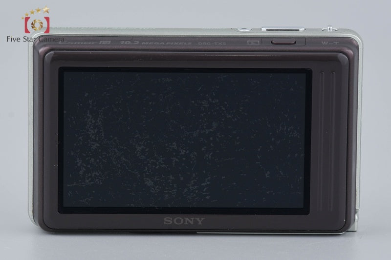 Sony Cyber-shot DSC-TX5 Green 10.2 MP Digital Camera [Japanese Language Only]