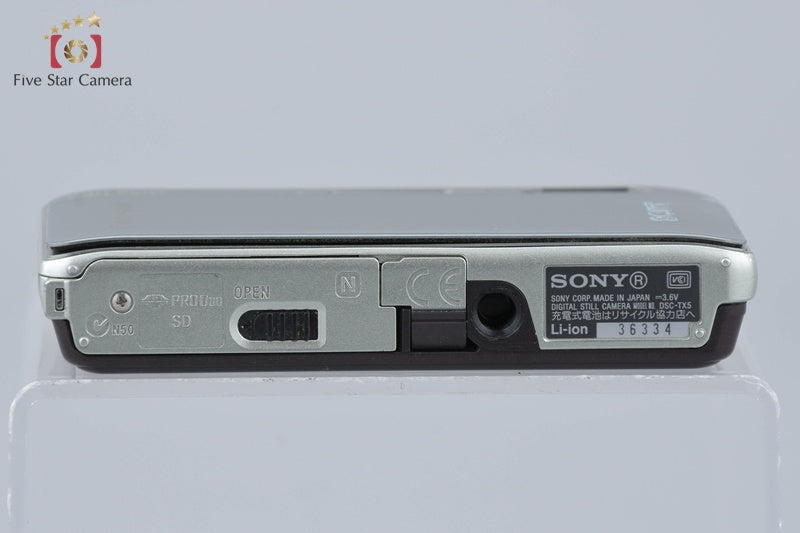 Sony Cyber-shot DSC-TX5 Green 10.2 MP Digital Camera [Japanese Language Only]