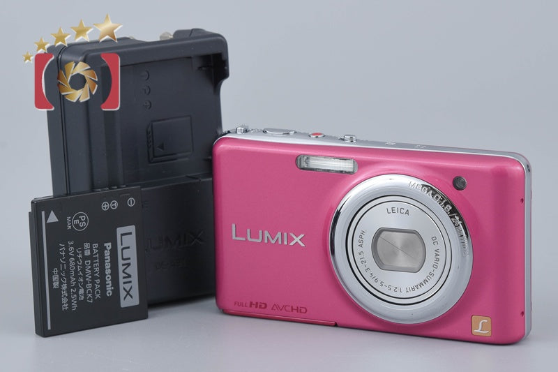 Panasonic LUMIX DMC-FX77 Glamourous Pink Digital Camera [Japanese Language Only]