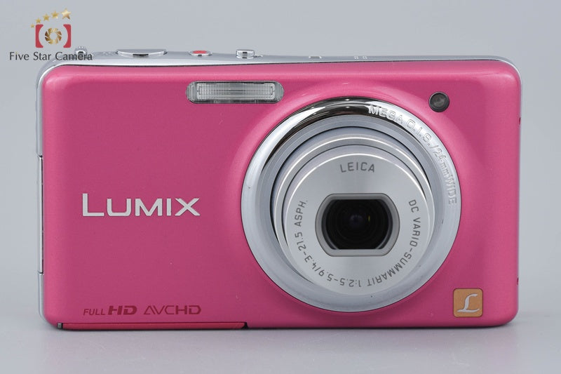 Panasonic LUMIX DMC-FX77 Glamourous Pink Digital Camera [Japanese Language Only]