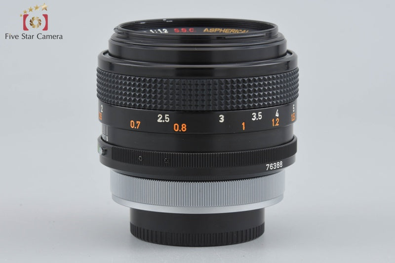 Canon FD 55mm f/1.2 S.S.C. ASPHERICAL